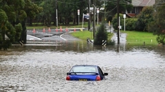 Obilne padavine u Australiji, Sidnej pogodile poplave 