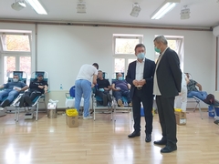 Prikuljeno 100 doza krvi u humanitarnoj akciji povodom slave Ugljevika