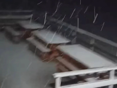 Pada snijeg na Vlašiću (VIDEO)