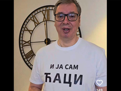 Vučić čestitao Dan studenata u majici „I ja sam Ćaci“ (VIDEO)