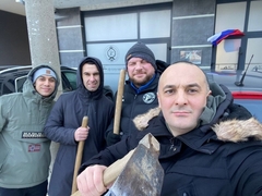 Željko Grebić: Čistili smo i 5. januara, ali se nismo slikali (FOTO)