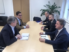 “NASTAVAK SARADNJE” Nešković i Emrić u ime Zelenog kluba BiH razgovarali s direktorom Sekretarijata Energetske zajednice Evrope