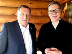 O čemu su danas razgovarali Dodik i Vučić