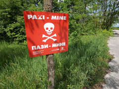 Za godinu dana u BiH od mina očišćena samo 52 km²