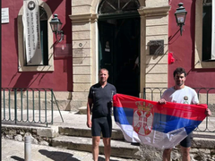 Aleksa i Vladan stigli na Krf: Umor nas je savladao, prespavali smo na plaži