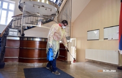 Pripadnici Civilne zaštite DEZINFIKOVALI 42 objekta u Bijeljini