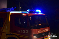 U požaru automobil i traktor izgorjeli