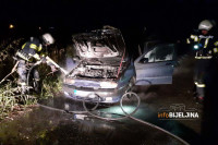 Bijeljina: Gorio automobil, VATROGASCI brzo lokalizovali POŽAR