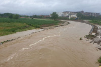 Rijeke Sapna i Hoča u blagom opadanju, Drina u koritu
