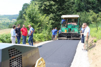 Ugljevik: Novi asfalt u Gornjoj Krćini