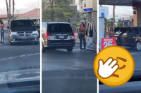 Urnebesna "potraga" za rezervoarom na benzinskoj pumpi