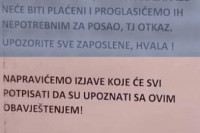 “KO SE ZARAZI KORONOM DOBIĆE OTKAZ” Šokantno upozorenje radnicima marketa u Banjaluci