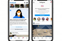 Facebook i Instagram će vas podsjećati na nošenje maske