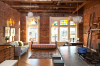 Zidovi od cigle, rustikalni štih u vašem domu