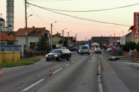 Bijeljina: Nezgoda na koridoru, povrijeđen motociklista (FOTO)