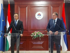 Dodik - Sijarto: Prvih 35 miliona evra pomoći Mađarske za podršku preduzetnicima