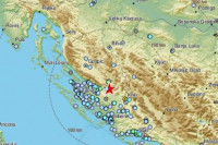 POTRES SE OSJETIO I U BiH Zemljotres jačine 4,2 stepena između Splita i Zadra