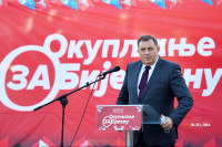 ODRŽANA TRIBINA U DVOROVIMA Dodik: Siguran sam u pobjedu SNSD-a i razvoj Bijeljine (FOTO)