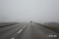Žuti meteoalarm zbog magle za pojedine dijelove Srpske i FBiH