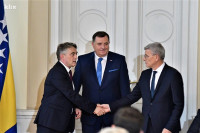 Komšić i Džaferović neće prisustvovati sastanku sa Lavrovom
