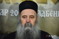Episkop Fotije služi Božićni uranak u Sabornom hramu u Bijeljini