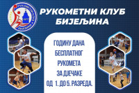RK Bijeljina po treći put vrši besplatan upis