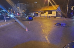 Bijeljina: Vozilo udarilo biciklistu (FOTO)