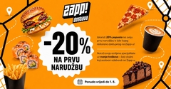 ZAPP! dostava od sada u Bijeljini: Preuzmite aplikaciju i ostvarite 20% popusta