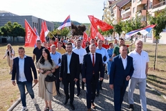 SNSD Ugljevik počeo izbornu kampanju: Žarko Novaković kandidat za narodnog poslanika