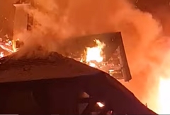 Veliki požar u konaku Manastira Svete Trojice, šteta ogromna (VIDEO)