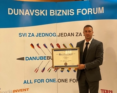 Draganu LJubinkoviću priznanje Dunavskog biznis foruma 