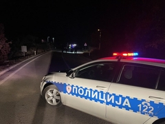 Udes na ulazu u Trebinje, Hitna i policija na terenu