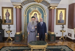 Mitropolit Fotije sa Vučevićem u Bijeljini - Srpska ima predsjednika
