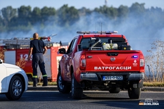 Bijeljina: Gori voćnjak u Batkoviću
