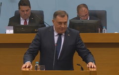 Dodik nakon zakletve: Ponosan sam na pobjedu
