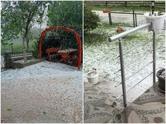 Snažno nevrijeme u dijelovima BiH (FOTO, VIDEO)