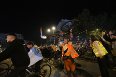 Novosađani dočekuju hiljade studenata i građana iz gradova širom Srbije 