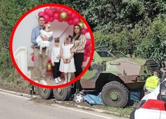 12 GODINA ROBIJE Potvrđena presuda vojniku zbog teške nesreće, PREGAZIO TROJE DJECE, oca i komšinicu