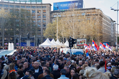 Centralni skup "Ne damo Srbiju", Vučić: Gotovo je s obojenom revolucijom