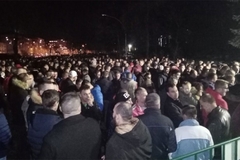 Hiljade ljudi na ulicama Zenice: Evo im sada znak pa neka vide koliko vrijedi rudar