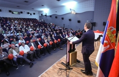 Selak na proslavi jubileja Pokreta socijalista u Kraljevu: Srpski svijet je realnost, ujedinjenje je počelo (FOTO)