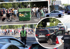 STUDENTI NA ULICAMA Blokade nekoliko lokacija u Beogradu i u više mjesta u Srbiji