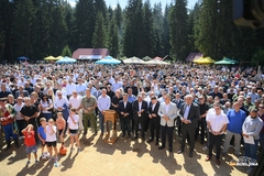 Sabor boraca u Han Pijesku: Minić pozvao na slogu i jedinstvo Srba (FOTO)