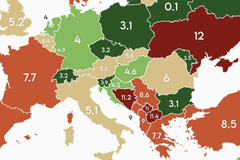 Internetom kruži nova mapa: Podaci za BiH su zabrinjavajući 