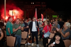 SNSD na Bogdanovića placu: Pitalo se direktno, razgovaralo konkretno