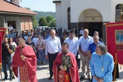 Slava hrama i parastos  u Peljavama
