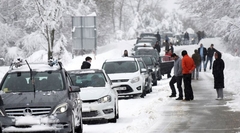 I danas blokiran saobraćaj u Hrvatskoj zbog snježnih padavina 