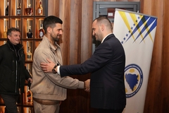 Zeljković ugostio Đokovića, Čeferina i ostale predstavnike UEFA-e