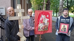 U Bijeljinu stigli učesnici “Krsnog hoda za Republiku Srpsku"