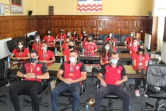 Prijem za odbojkašice pionirske šampionke BiH (FOTO)